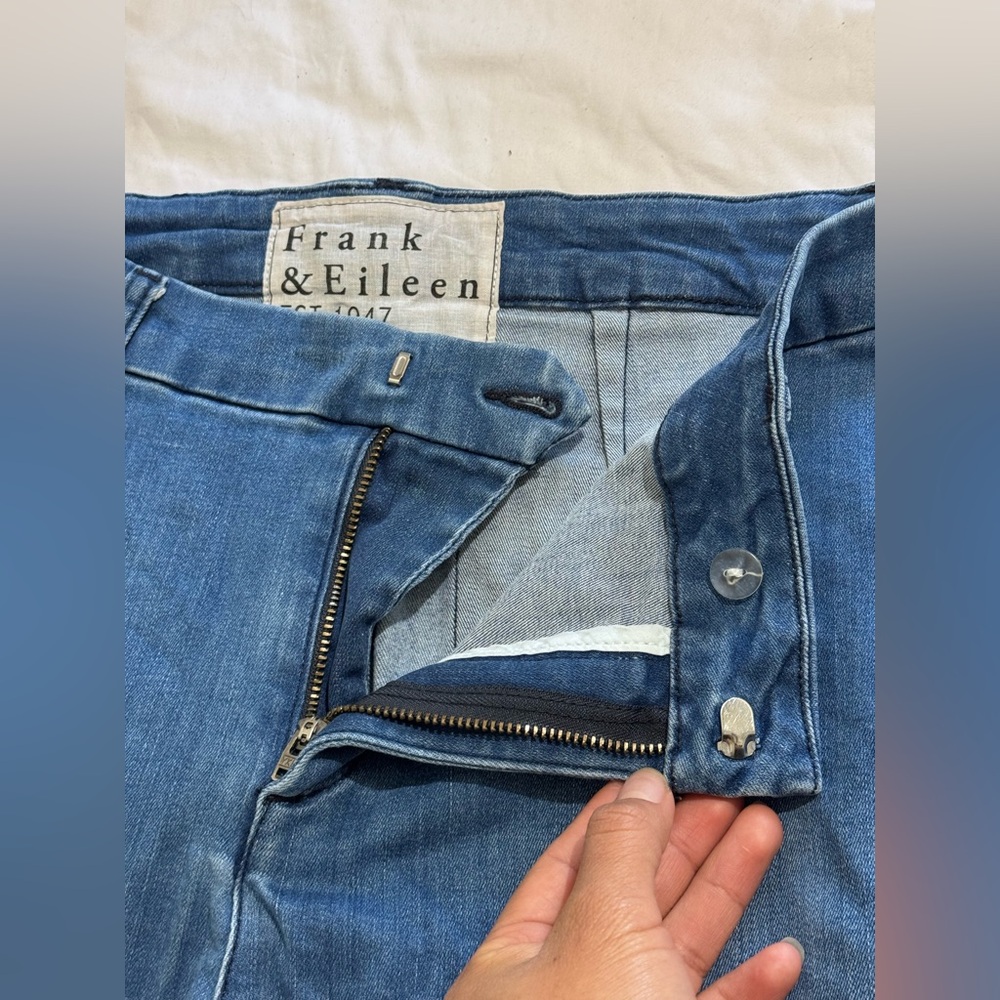 Frank & Eileen Classic Blue Straight Leg Jeans - Picture 6 of 6